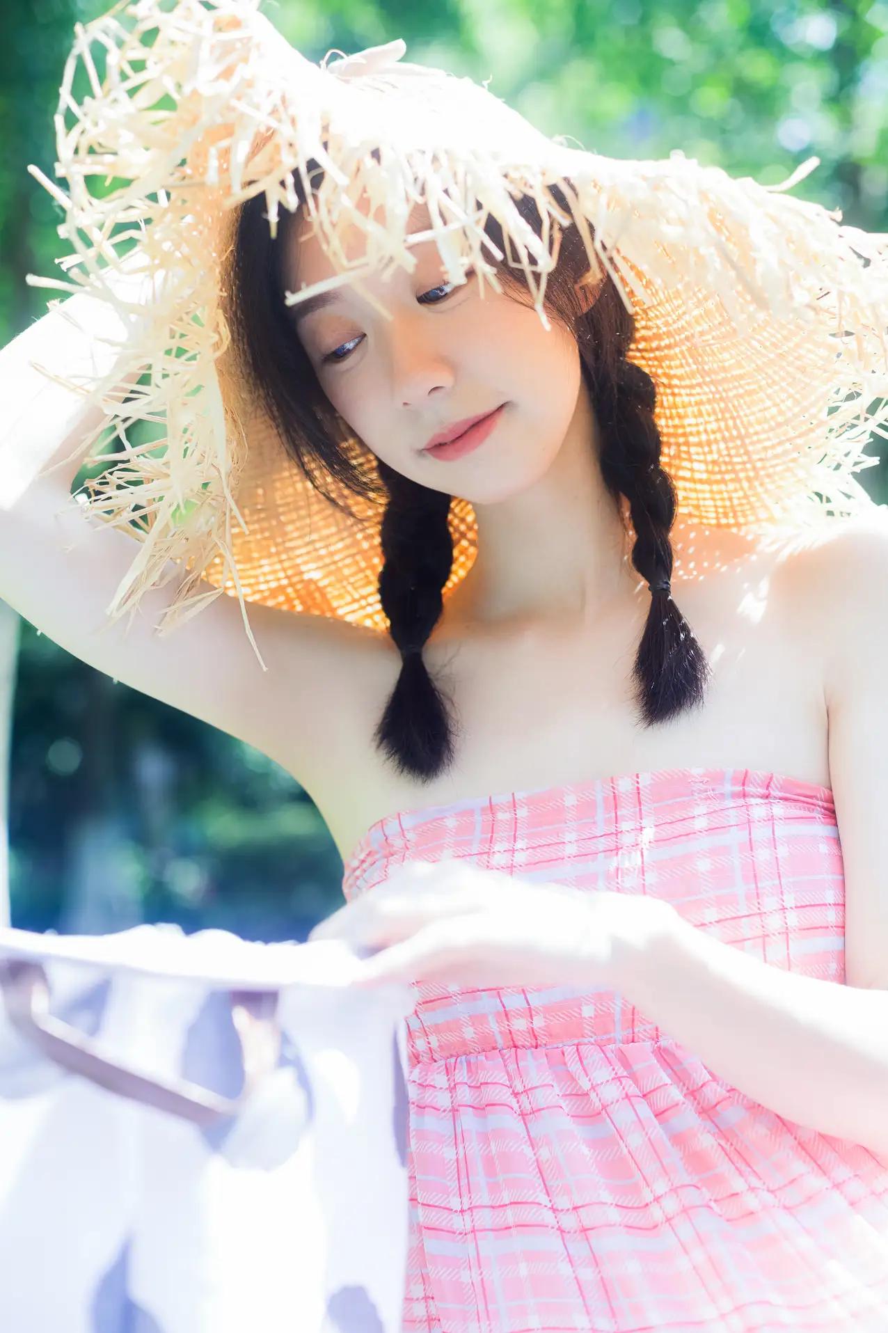 [艺图语] 2022.07.19 Vol.1520 – 今日天气晴 饲猫少女 饲猫少女-#[42P]-4
