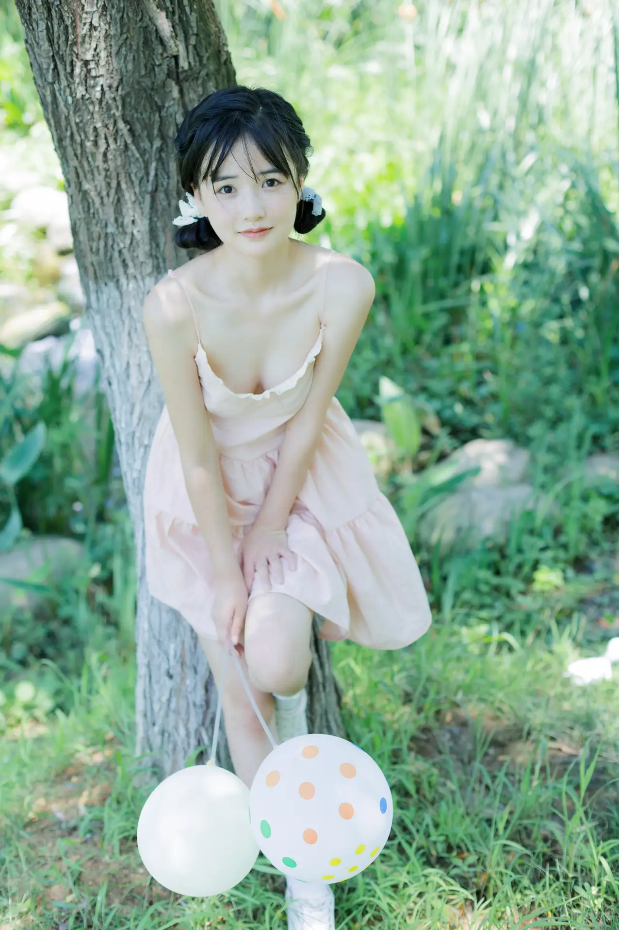 [艺图语] 2022.08.19 Vol.1739 – 雀斑少女的夏日绮梦 小怡妹妹cute#[30P]-21