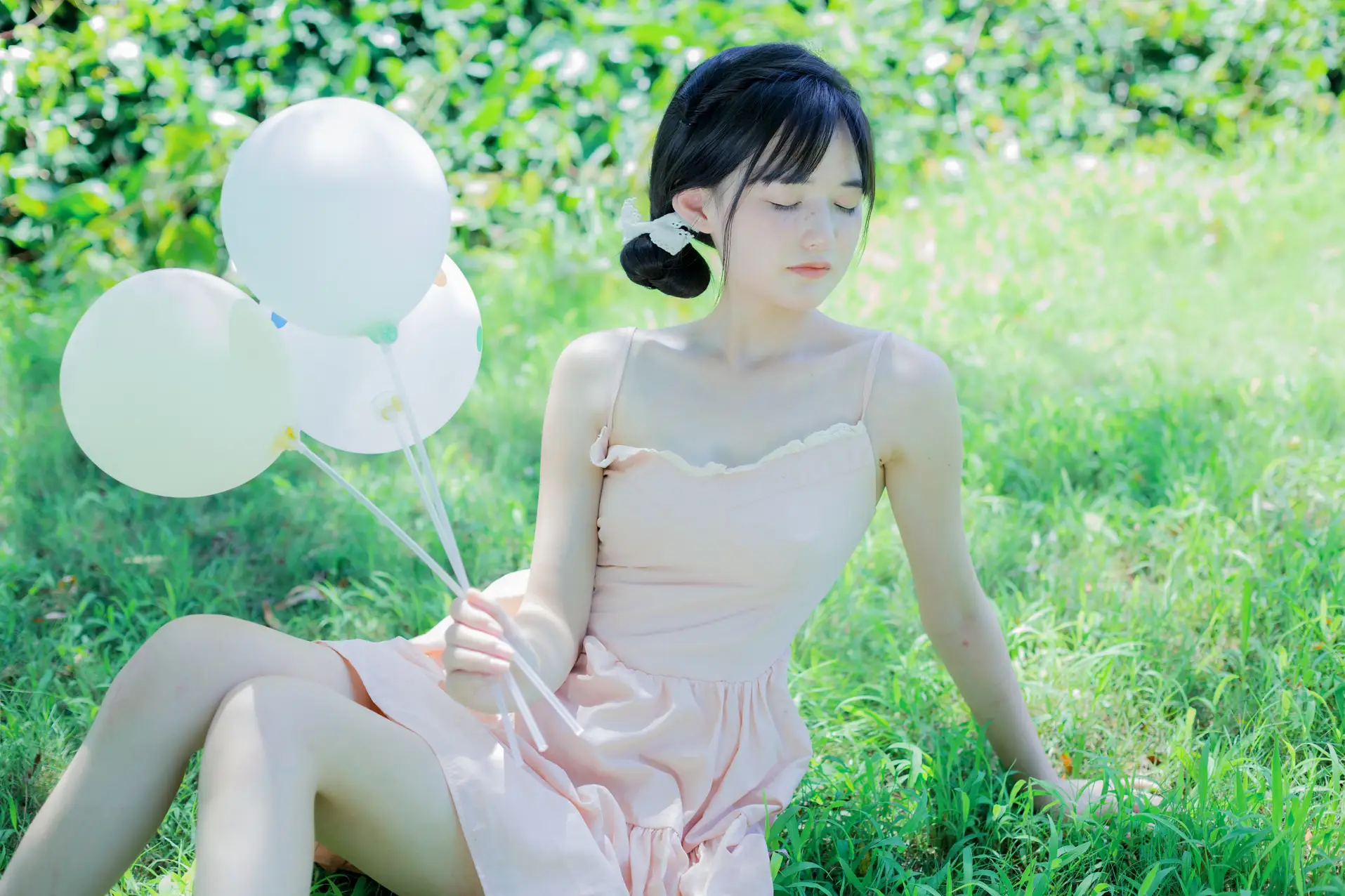 [艺图语] 2022.08.19 Vol.1739 – 雀斑少女的夏日绮梦 小怡妹妹cute#[30P]-28