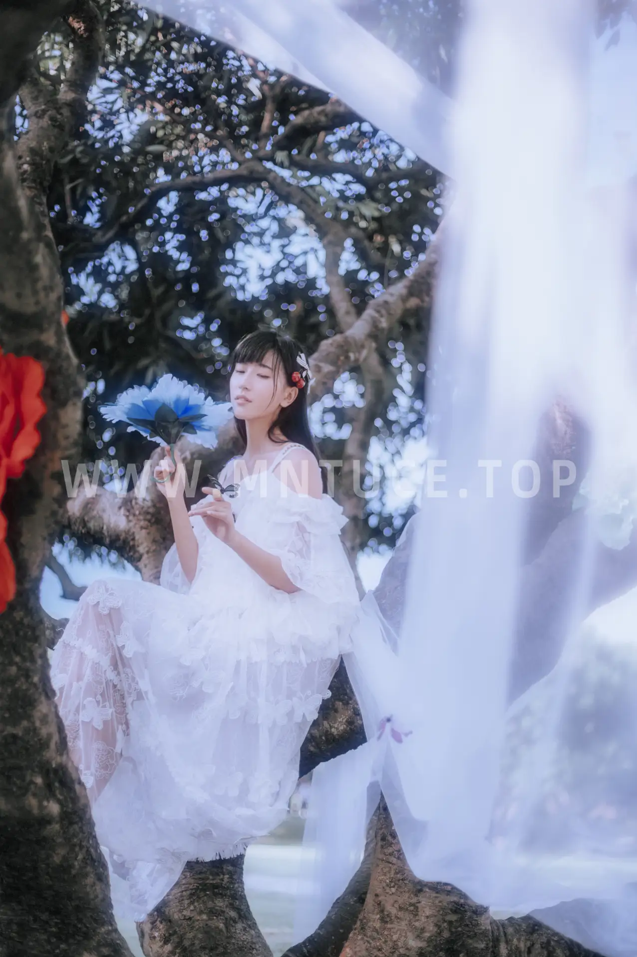 [艺图语] 2021.09.13 Vol.288 – 花的嫁纱 颖儿#[22P]-8