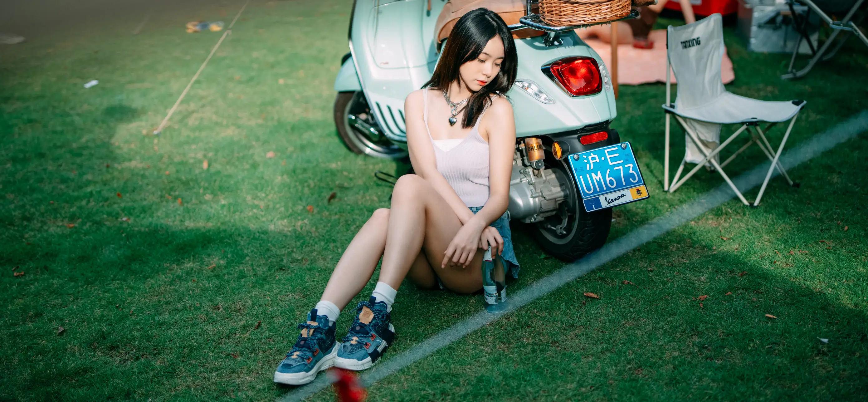 [艺图语] 2022.08.09 Vol.1664 – 夏天的白加黑 小可爱#[48P]-5