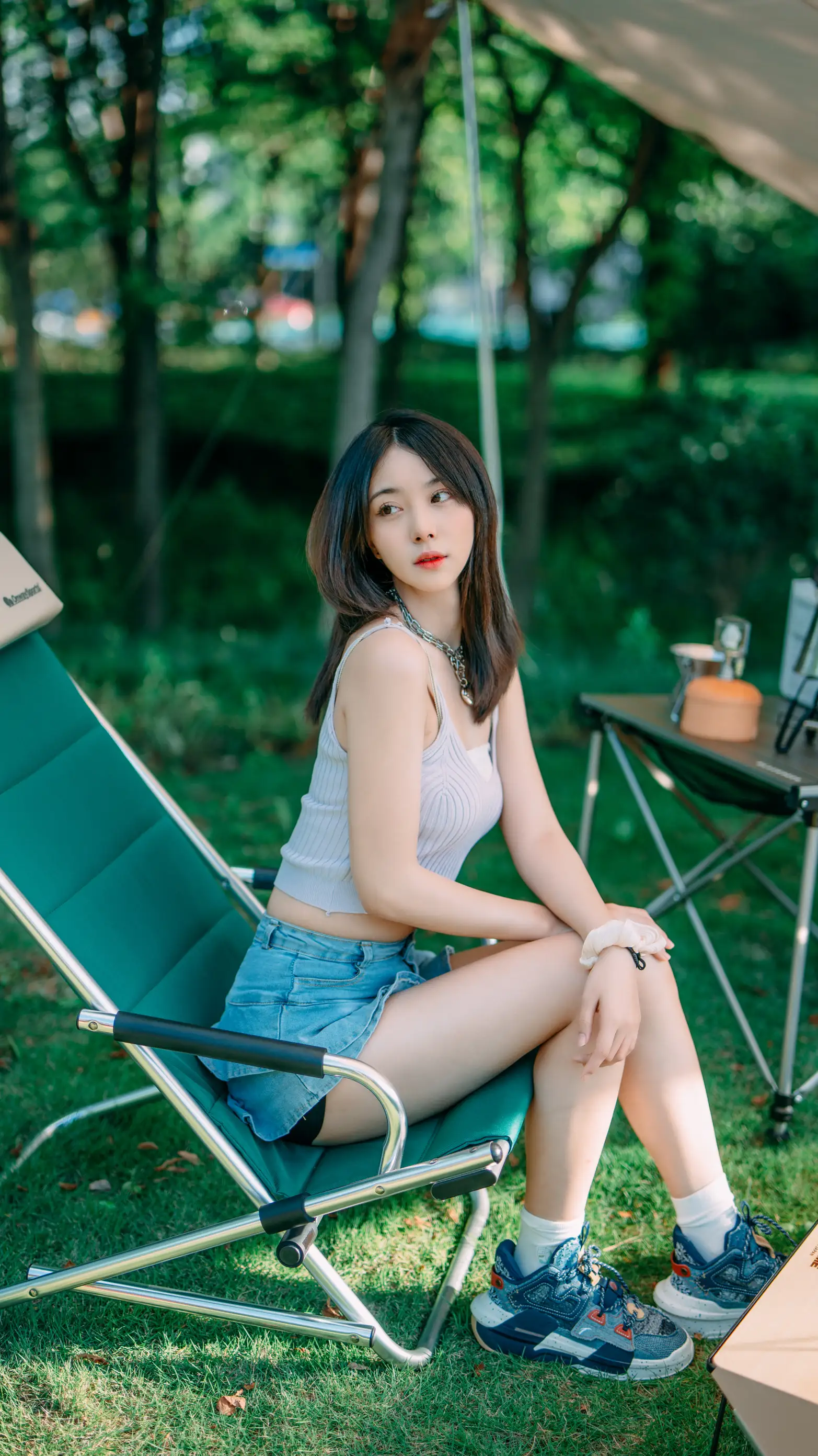 [艺图语] 2022.08.09 Vol.1664 – 夏天的白加黑 小可爱#[48P]-8