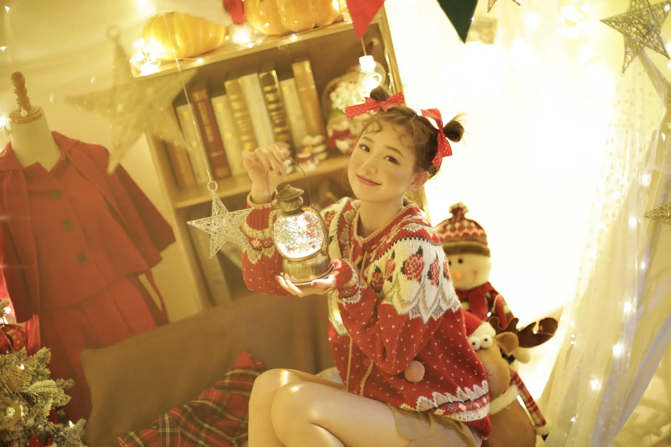 [艺图语] 2022.09.04 Vol.1867 – 你的圣诞小精灵 宝儿#[43P]-2
