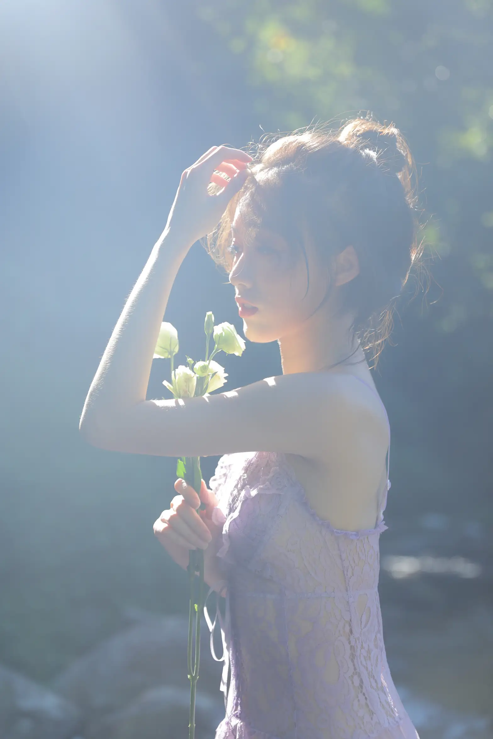 [艺图语] 2022.09.06 Vol.1887 – 小溪水写真 栗子#[21P]-1