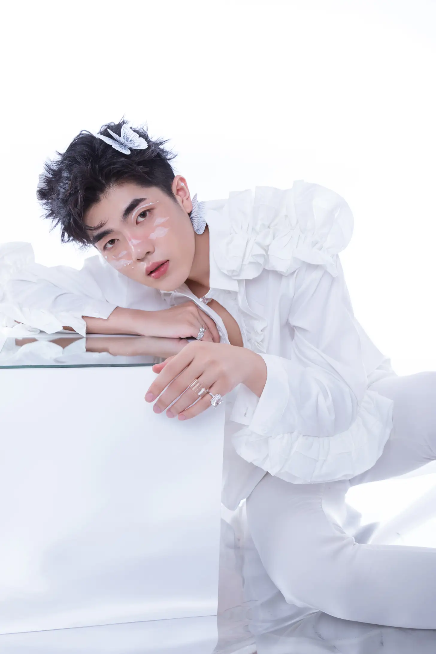 [艺图语] 2022.07.09 Vol.1422 – 白色蝴蝶 陈川儿Andrew#[23P]-10