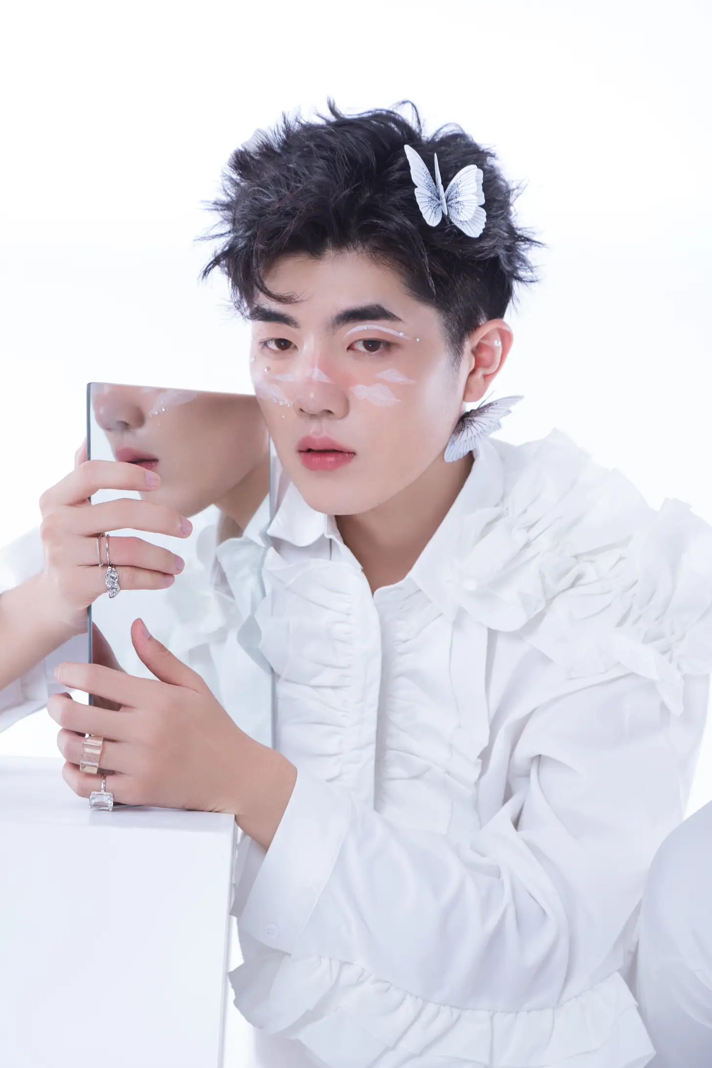 [艺图语] 2022.07.09 Vol.1422 – 白色蝴蝶 陈川儿Andrew#[23P]-2