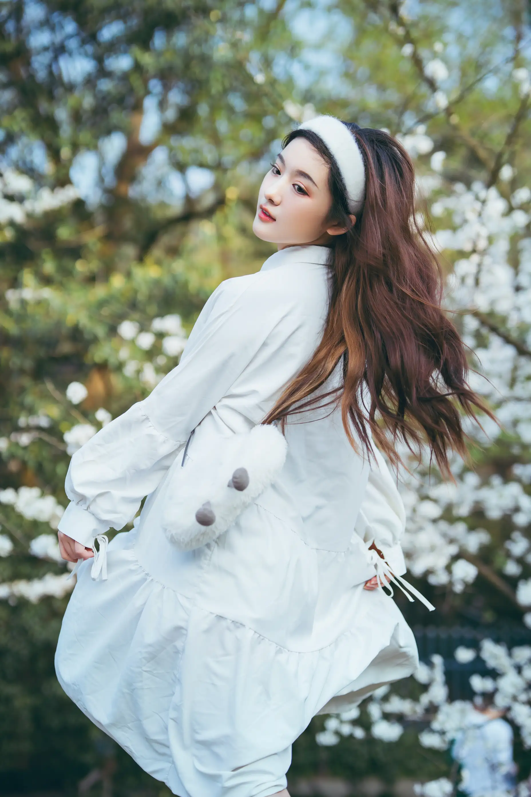 [艺图语] 2022.07.01 Vol.1345 – 三月樱花 幺鸡w#[23P]-3