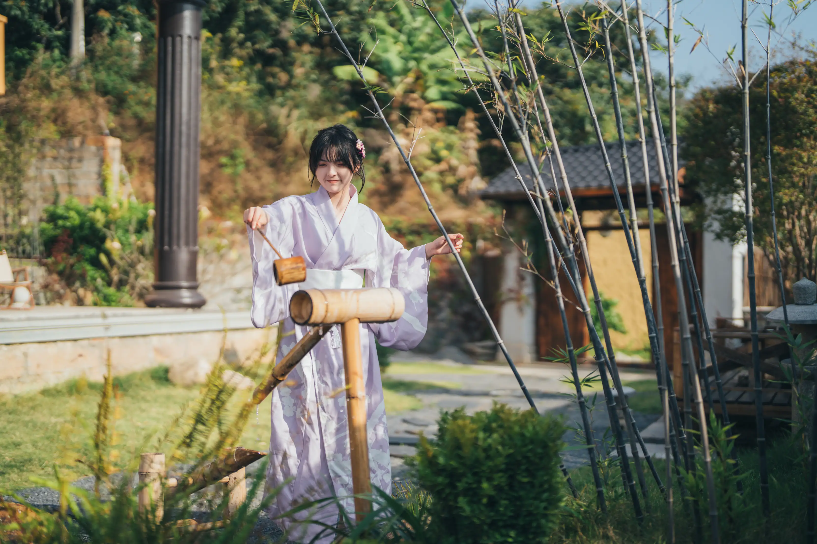 [艺图语] 2022.02.09 Vol.772 – 和风物语，日式庭院里的少女写真 dudu#[56P]-5
