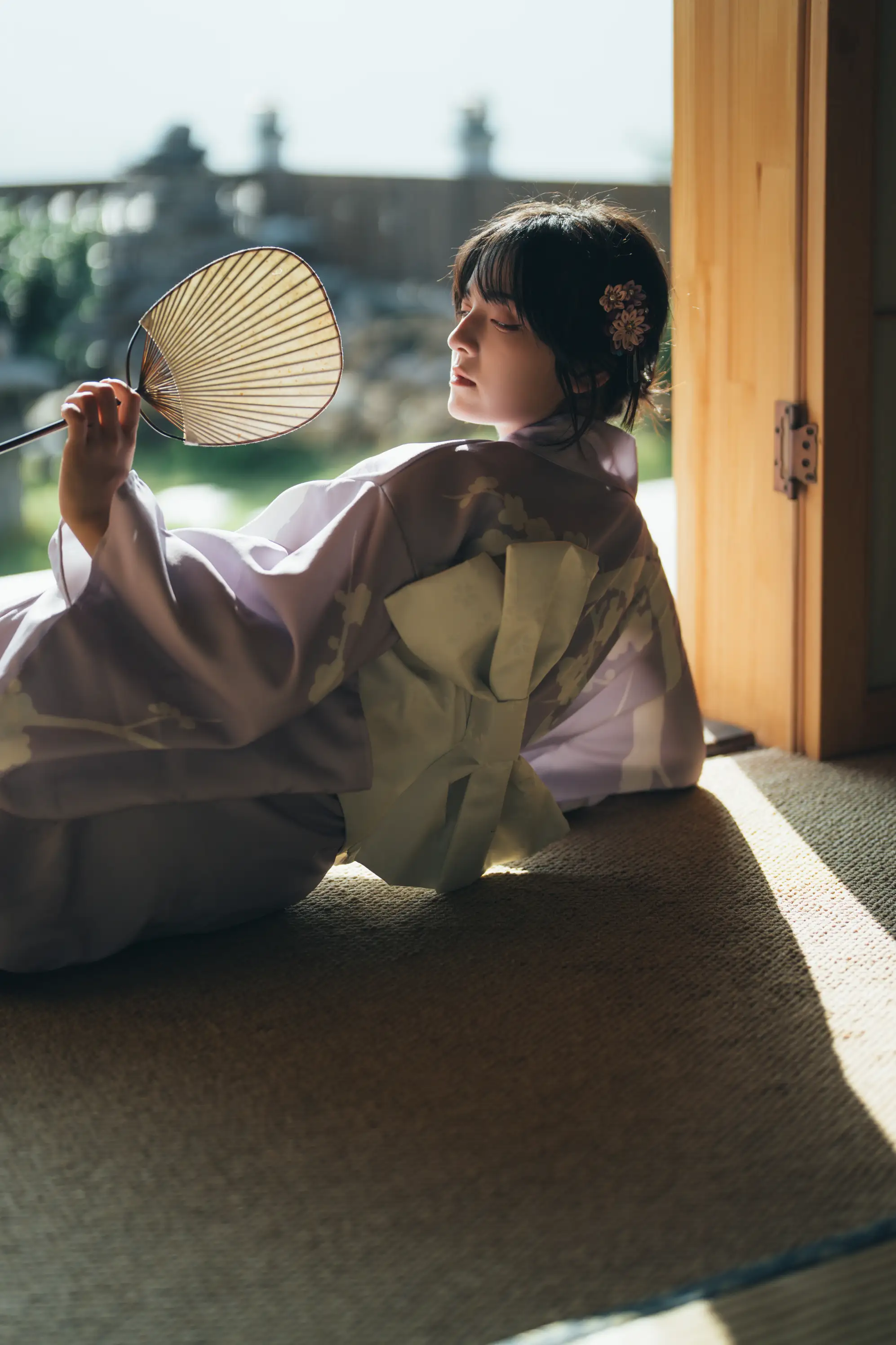 [艺图语] 2022.02.09 Vol.772 – 和风物语，日式庭院里的少女写真 dudu#[56P]-3