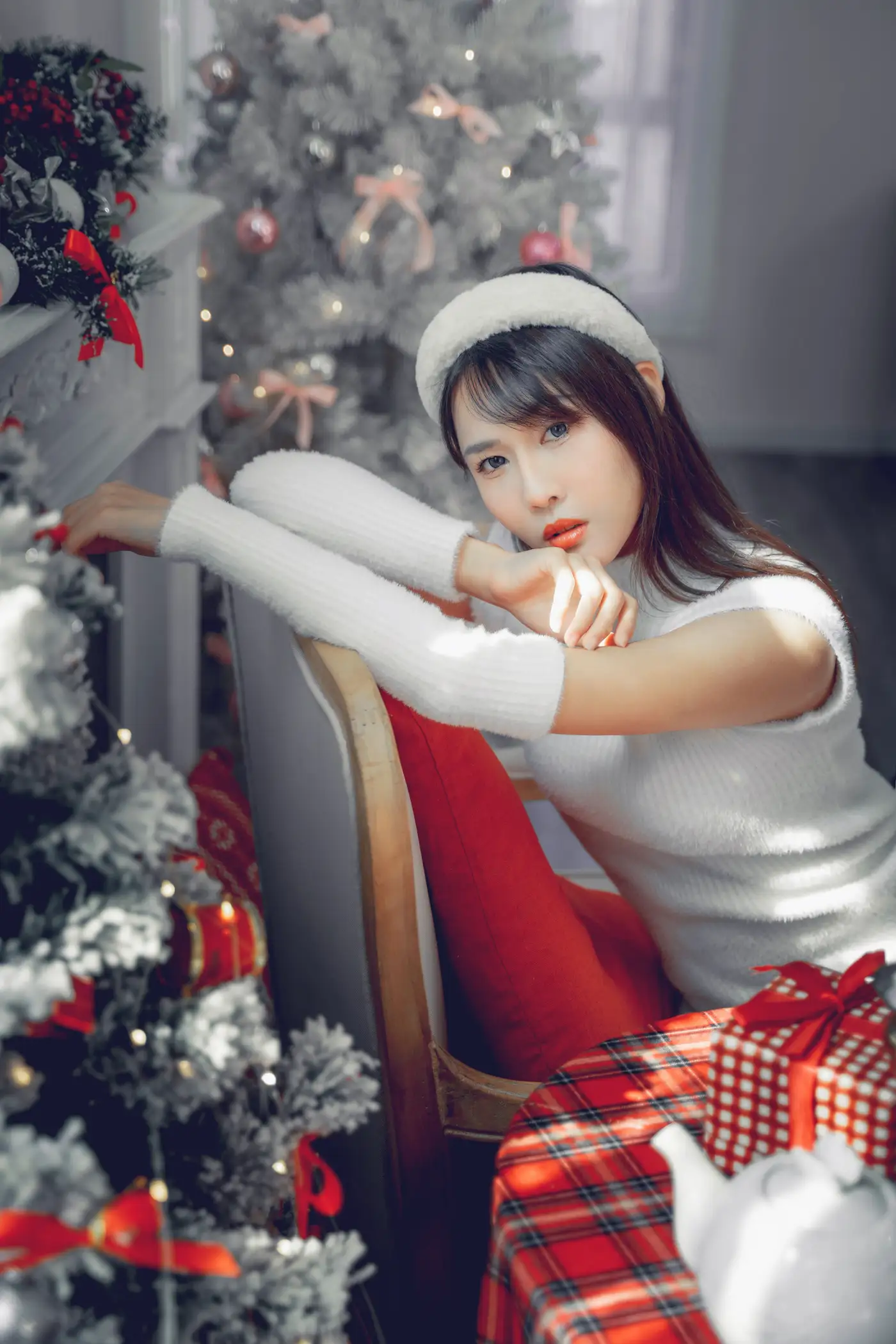[艺图语] 2021.12.21 Vol.509 – 圣诞少女 lin#[42P]-3