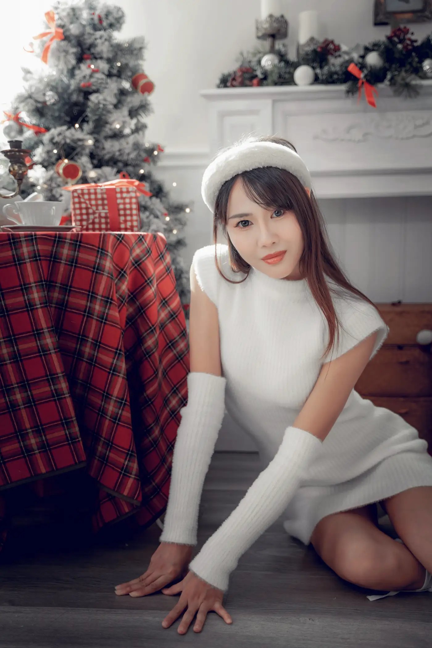[艺图语] 2021.12.21 Vol.509 – 圣诞少女 lin#[42P]-8