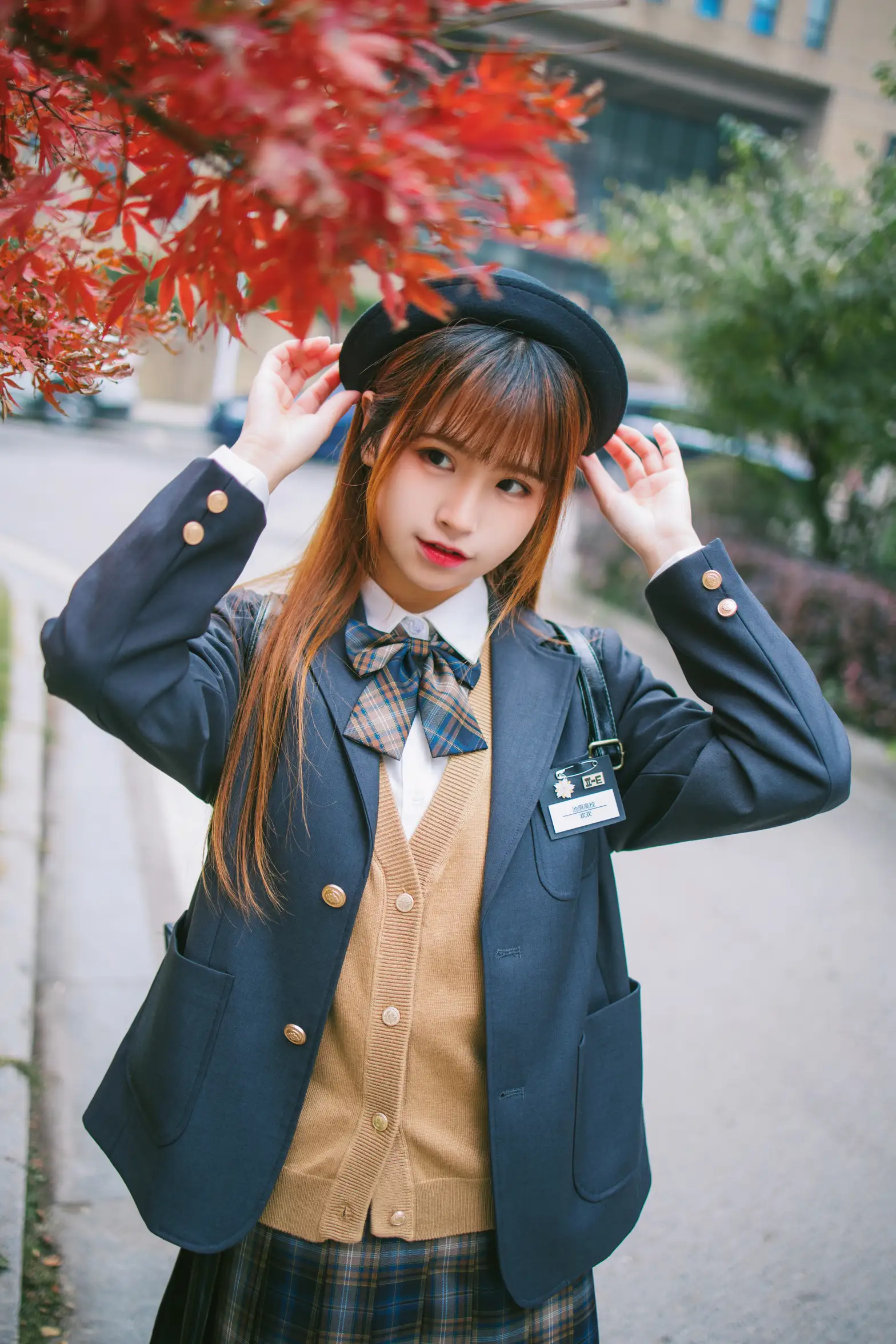 [艺图语] 2021.08.02 Vol.105 – 放课后 欢欢#[32P]-9