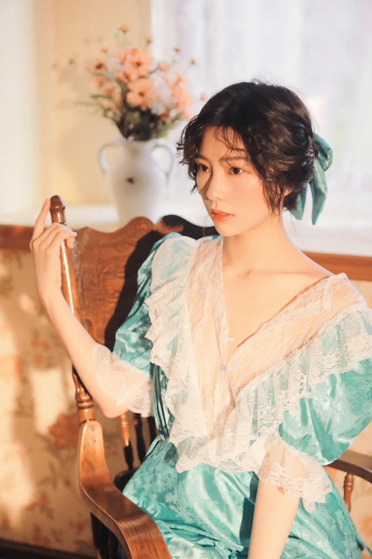 [艺图语] 2022.11.25 Vol.2522 窗边少女#[35P]-5