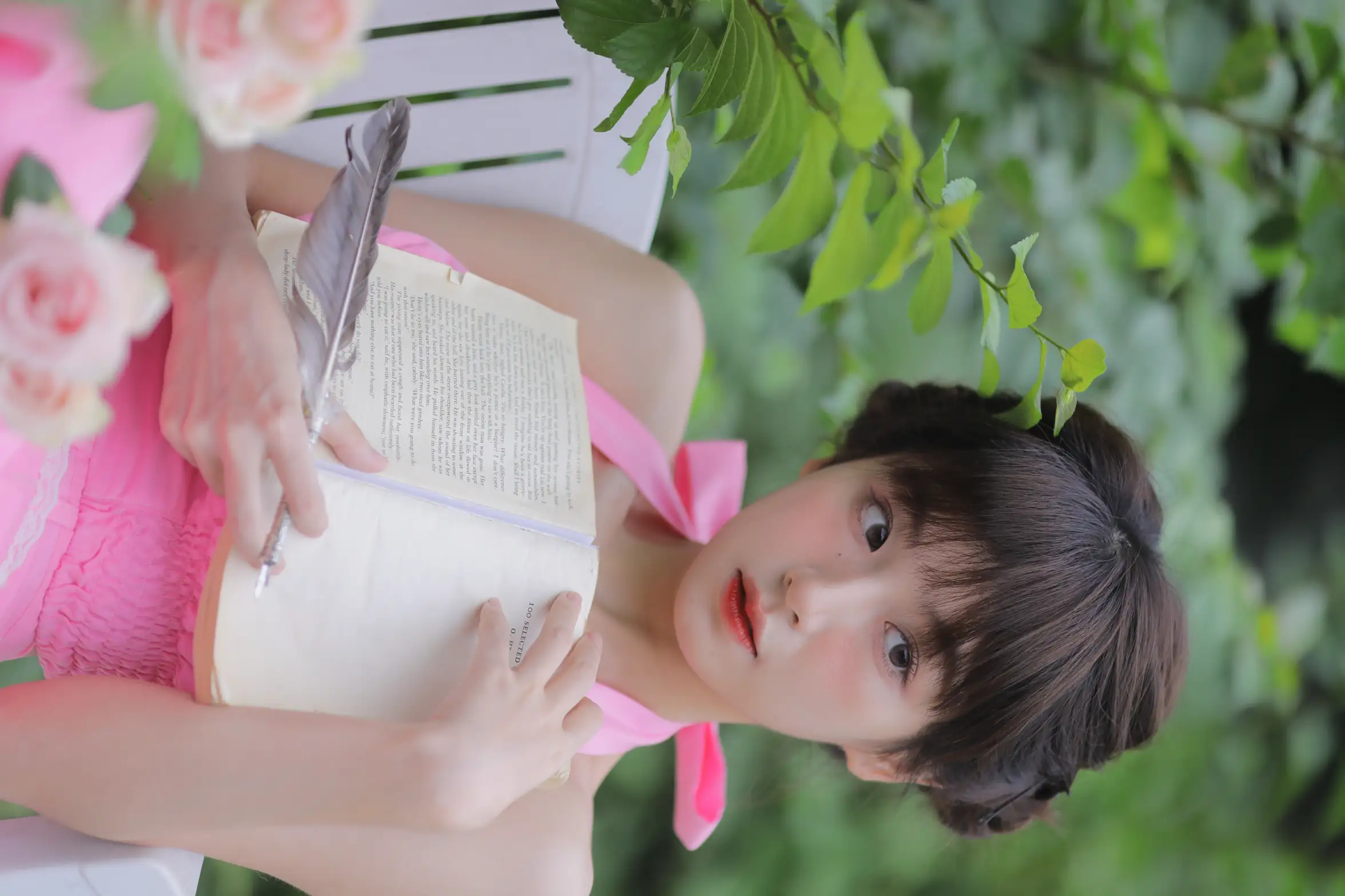 [艺图语] 2022.11.21 Vol.2488 粉色背带裤#[32P]-1